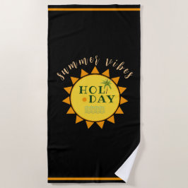 Toalha De Praia "Summer Vibes" Torre de praia de Natal