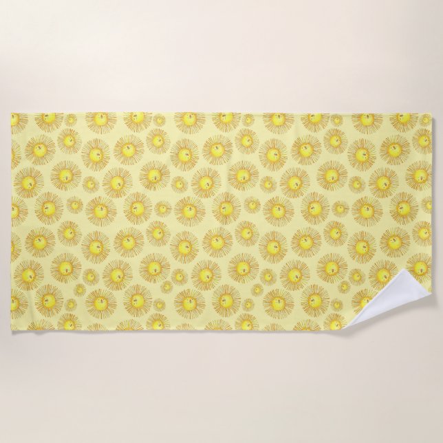 Toalha De Praia Sun is Shining -  (Frente)