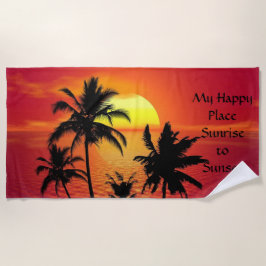 Toalha De Praia Sunrise para Sunset Beach Towel