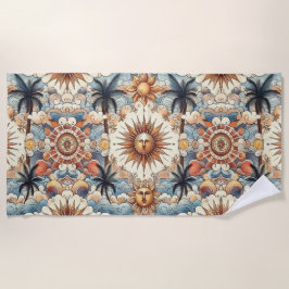 Toalha De Praia Sun's no Paraíso