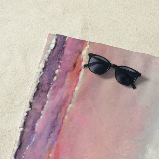 Toalha De Praia Sunset da Praia da Noiva Pastel | Beach Towel (In Situ)