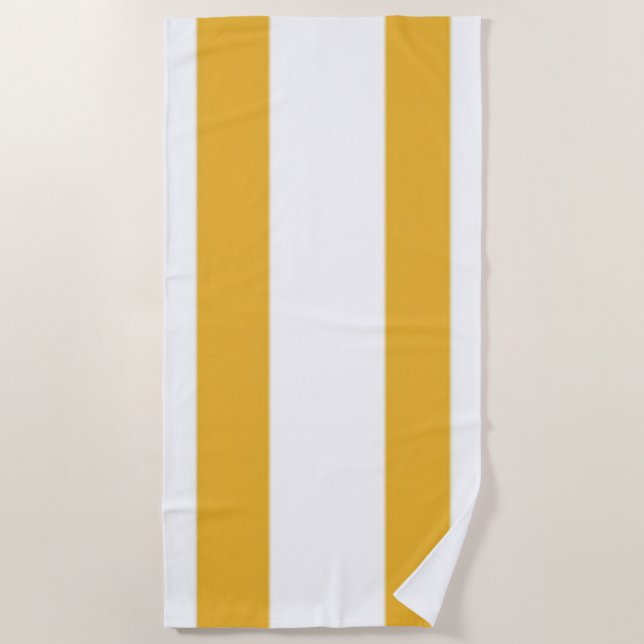 Toalha De Praia Sunshine & Stripes (Frente)