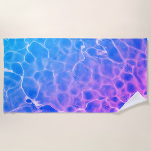 Toalha De Praia Superfície da Água (Estilo 7) Pintura a Óleo