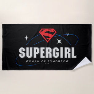 Toalha De Praia Supergirl Mulher do Futuro