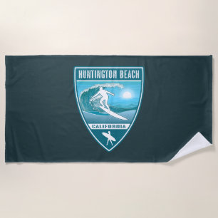 Toalha De Praia Surf Huntington Beach California