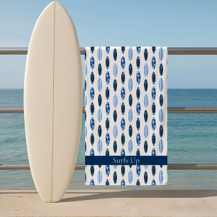 Toalha De Praia Surfs Up Surfboard 