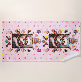 Toalha De Praia Swan lovers