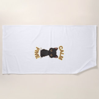 Toalha De Praia T-Shirt
