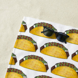 Toalha De Praia Taco Terça-feira