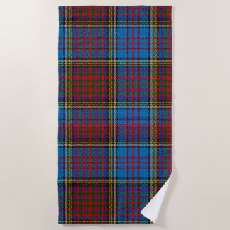 Toalha De Praia Tartan do clã de Anderson