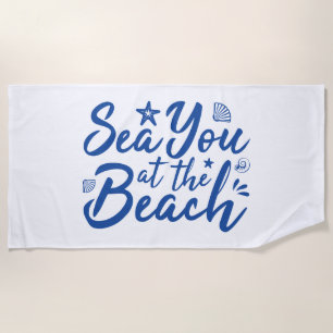Toalha De Praia Te Amar Na Praia