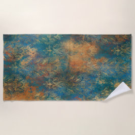 Toalha De Praia Teal Cooper Patina