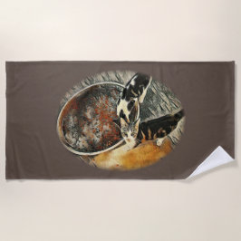 Toalha De Praia Tempo de Alimentação!