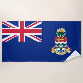 Toalha De Praia Território Britânico - Ilha de Cayman Flag Towel