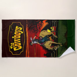 Toalha De Praia "The Cowboys" Beach Towel...