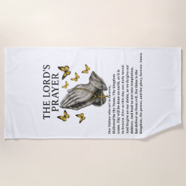 Toalha De Praia The Lord's Prayer