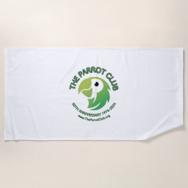 Toalha De Praia The Parrot Club 50th Anniversário Beach Towel