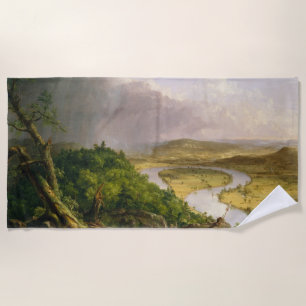 Toalha De Praia Thomas Cole O Oxbow Rio Connecticut