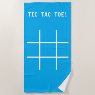 Toalha De Praia Tic Tac Toe Pool and Beach Towel