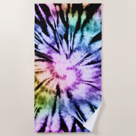 Toalha De Praia Tie Dye Beach Towel