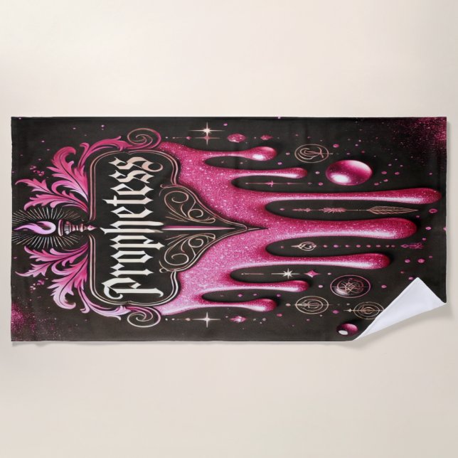 Toalha De Praia Toalha Praia 'Profetess': Seca em Confiança (Frente)