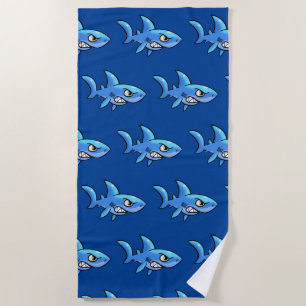 Toalha De Praia Toothy Shark Beach Towel