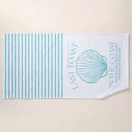 Toalha De Praia Torrada Final Caprichosa na Costa Turquesa