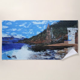 Toalha De Praia Torre de praia de Victoria Beach