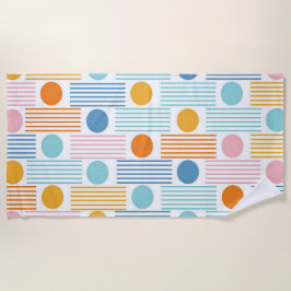 Toalha De Praia Torre de praia do Entusiasmo de férias