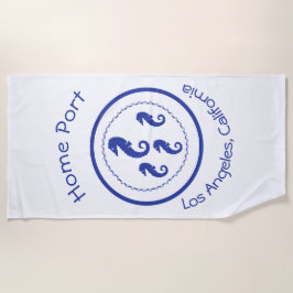 Toalha De Praia Towel de Praia - Cavalos do Mar de Porto Residenci