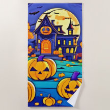 Trabalho de arte de Mansão de Spooky Halloween