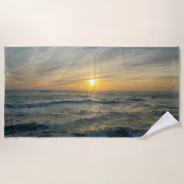 Toalha De Praia Tranquil Sunset em Portugal Beach Towel