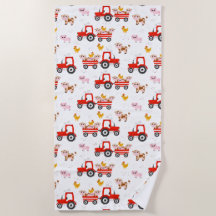 Trator Com Animais De Exploração