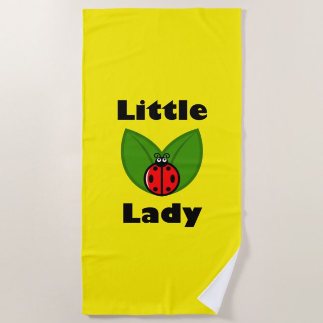Toalha De Praia Três Pequenos Damybugs - Beach Towel (Frente)