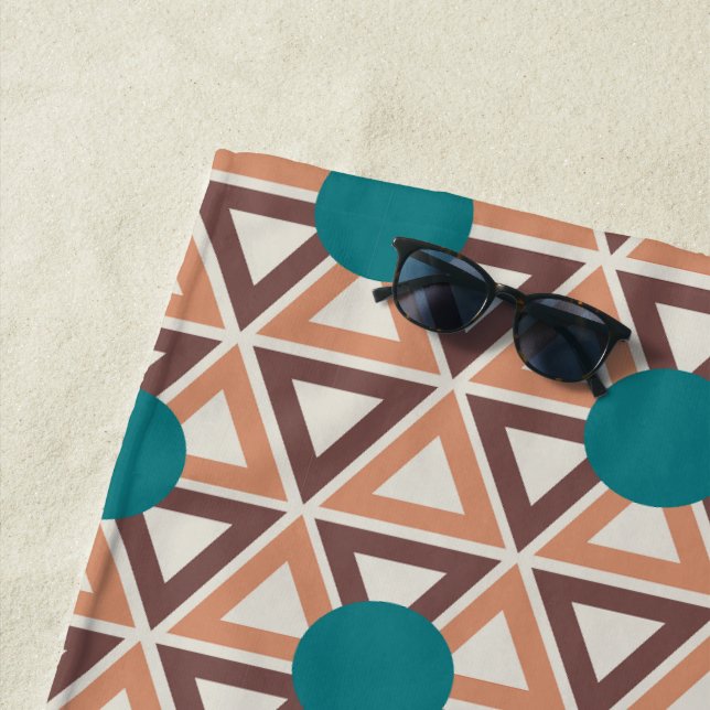 Toalha De Praia Triângulo Inclinação (In Situ)