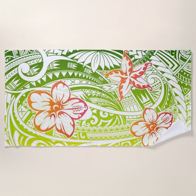 Toalha De Praia Tribal (Frente)