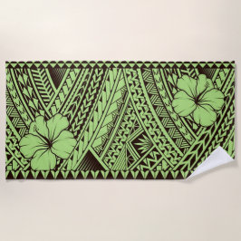 Toalha De Praia Tribal Havaiano
