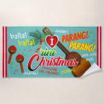 Toalha De Praia Trini Christmas é de Best / Marac e Cuatro<br><div class="desc">Limar em de Beach durante a época de Natal é uma norma. Na verdade,  você pode ter sorte de ter uma parang enquanto estiver lá. Adorei!</div>