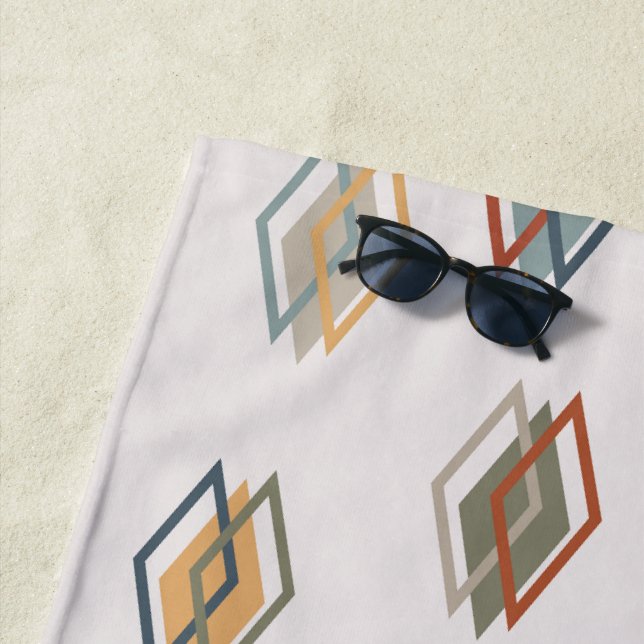 Toalha De Praia Triplo Diamantes (In Situ)