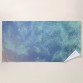 Toalha De Praia TSDS: Fundo de Arte do Cobrir Miral Akemi