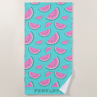 Turquesa de Fruta de melancia personalizada