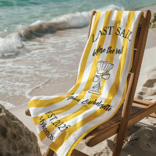 Toalha De Praia Última Vela Antes do Véu Despedida de Solteira