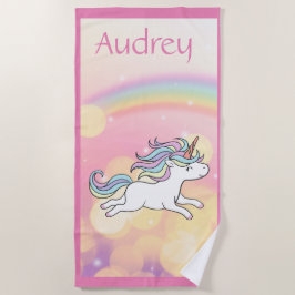 Toalha De Praia Unicorn Personal Beach Towel
