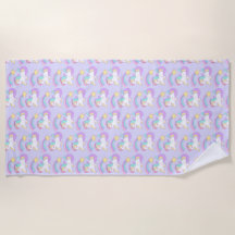 Unicórnio Bonito Dormindo com Estrela Colorida