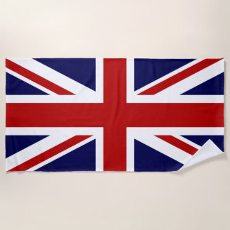 Toalha De Praia Union Jack Flag da Grã-Bretanha Excelente