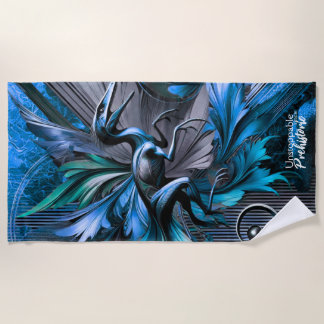 Toalha De Praia Unstoppable Raptor – Fuel Strength, Rule the Wild