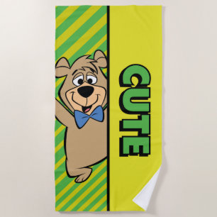 Toalha De Praia Urso Boo-Boo Bonito