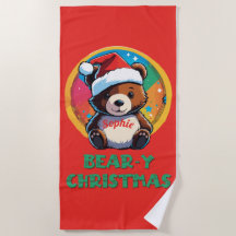 Urso de Natal Bonito Adorável Kawaii Chibi