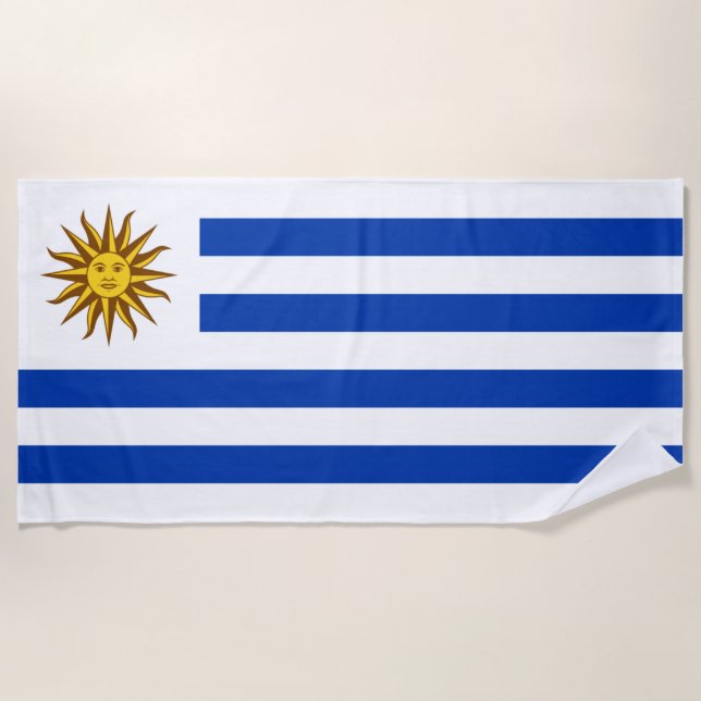 Toalha De Praia Uruguai (Frente)