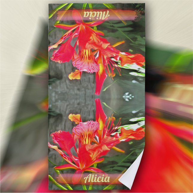 Toalha De Praia Vallarta Flaming Beauty 1583 (Criador carregado)